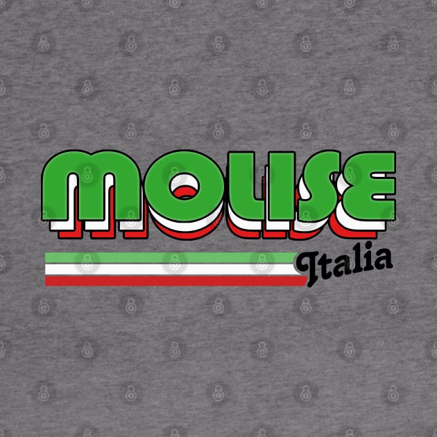 Molise // Italia Typography Region Design by DankFutura
